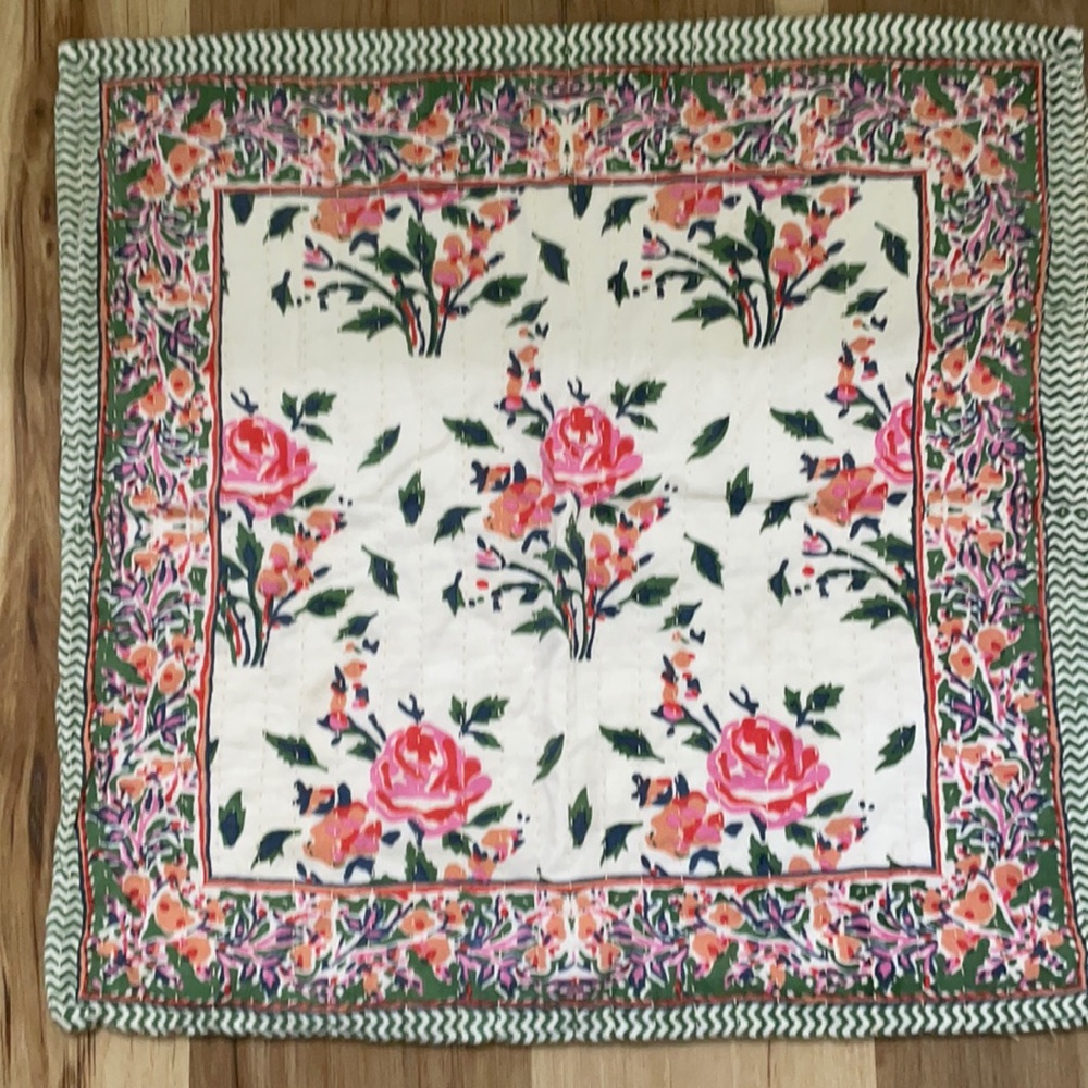 Floral Pillow Case